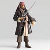 Revoltech Pirates of the Caribbean Jack Sparrow Height 135mm Painted Movable Figure Approx. Non-scale PVC&ABS