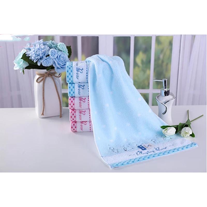 2 Pack of Towels Cotton Couple Embroidered Cotton Face Towel Soft Absorbent Cotton Thick Towel Hand Towel Quick-dry Towel Household Bathroom Towel Set