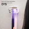 Настенный УФ-дезинфицирующий аппарат для зубных щеток с 2 слотами USB-зарядка без сверления чехол для держателя зубной щетки в ванной комнате портативный очиститель зубных щеток