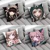 D-Danganronpa Чиаки Нанами Дзюнко Эносима Наволочка для декоративной подушки 35x35 см 45 см Квадратная Наволочка для домашней подушки