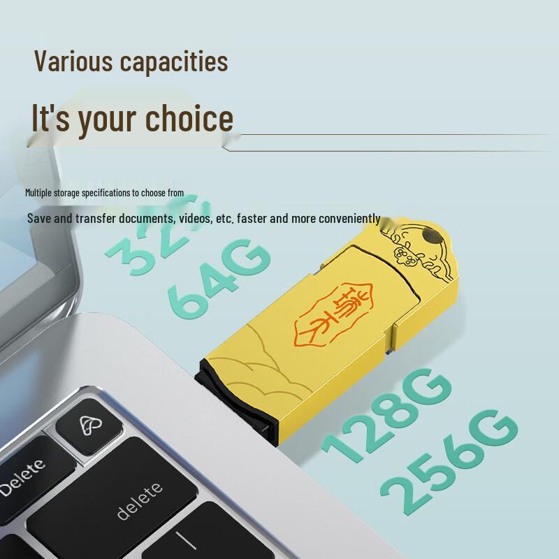 Lenovo Ruition PU100 Двухпортовый USB-накопитель Type-C USB 3.2 для мобильных устройств