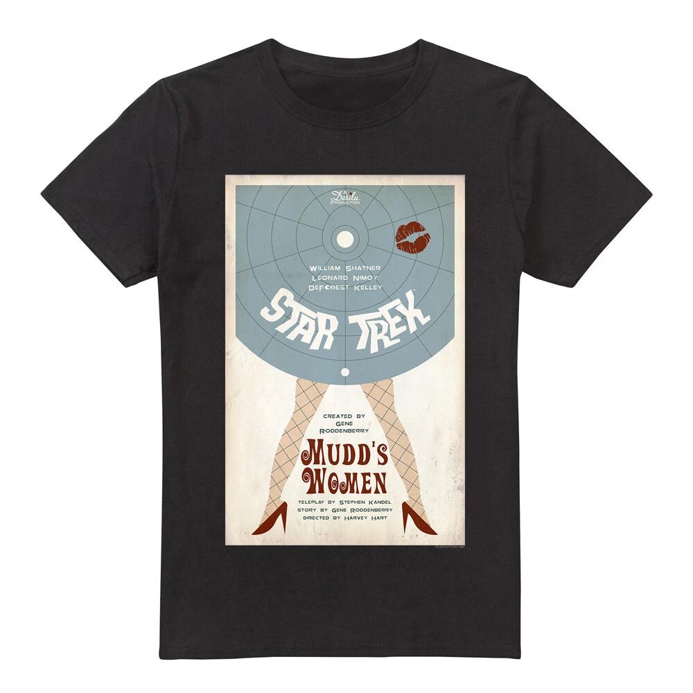 Star Trek Tos Episode 6 T-Shirt S-2XL, Black
