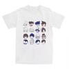 Detective Conan Anime T-Shirt Unisex Graphic Gothic Style Women's Clothing Animation Theme Gothic Detective Conan T-Shirt