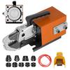 Pneumatic Crimping Tool Am-10, Air Powered Wire Terminal Crimping Machine Crimping Up To 16mm2, Pneumatic Crimper Plier Machine with 10 Sets Of Dies