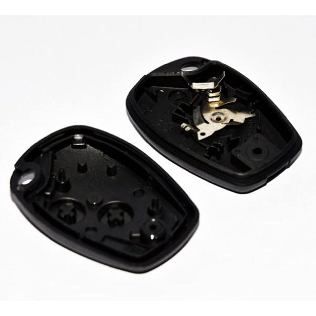 Безлезвийный корпус ключа, совместимый с Renault 3 Twingo 2 Master 3 Kangoo 2 Trafic And Modus | 2-кнопочный чехол для автомобильного ключа с дистанционным управлением