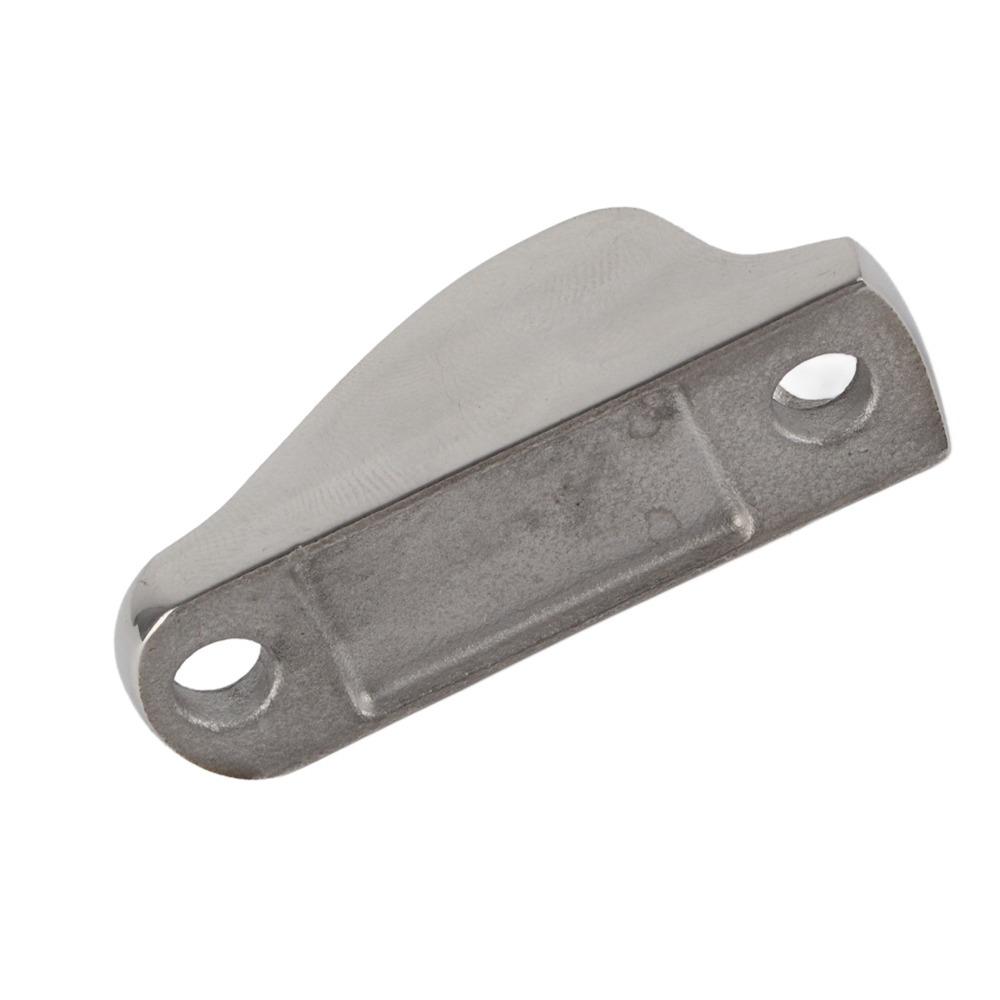 Silver Rope Line Clamp 316 Stainless Steel Rope Cam Cleat Boat Clam Cleat  Sailing Equipment