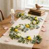 Realistic Artificial Lemon Garland Eucalyptus Leaves Simulation Lemon Vine  Kitchen Decor