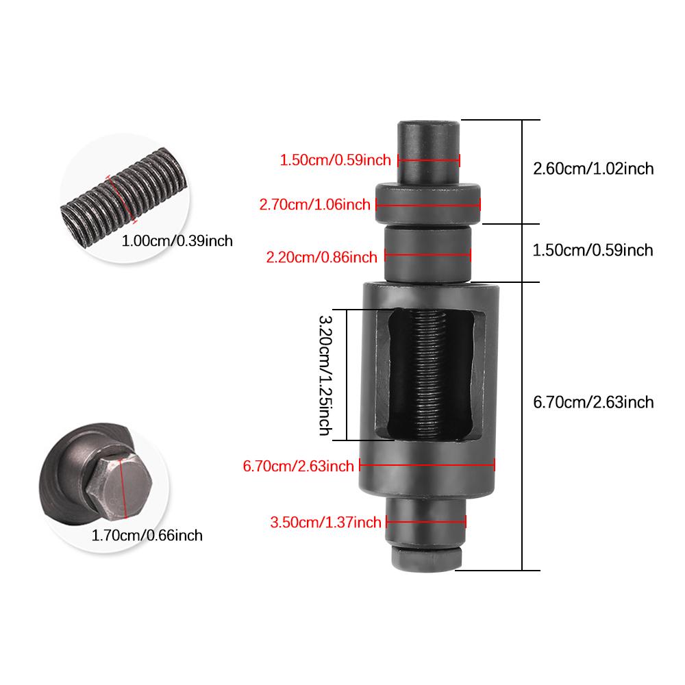 JH70 Gy6-125/150 Мотоциклетный инструмент для снятия втулок оси Двигатель Двигатель Универсальный Съемник / Инструмент для извлечения втулок