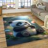 Мультфильм милый панда мечта животное 3D ковер ковер для спальни гостиная домашний диван украшение,детская игра большой декор напольный коврик