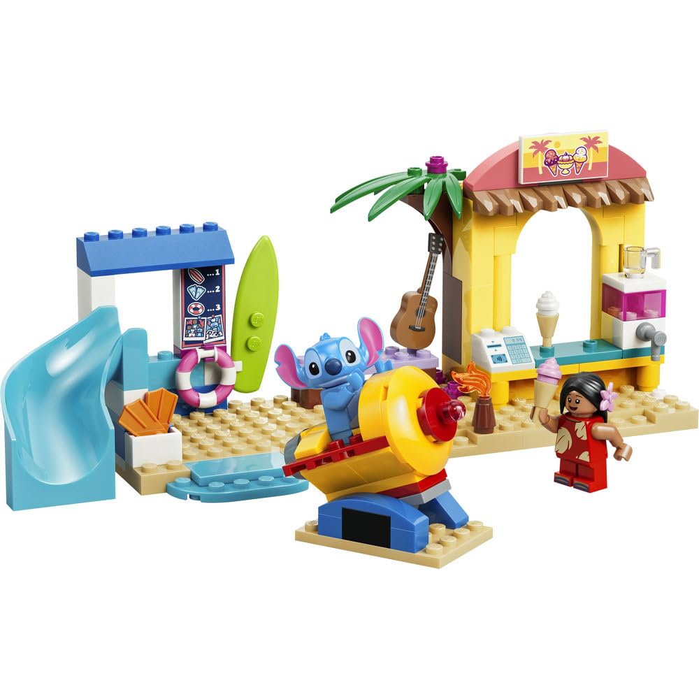 LEGO Disney Лило и Стич Игра на пляже 43280 Игрушка для мальчиков и девочек