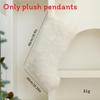Christmas Decor Stocking Gift Bag With Long Plush Material For Gatherings Family