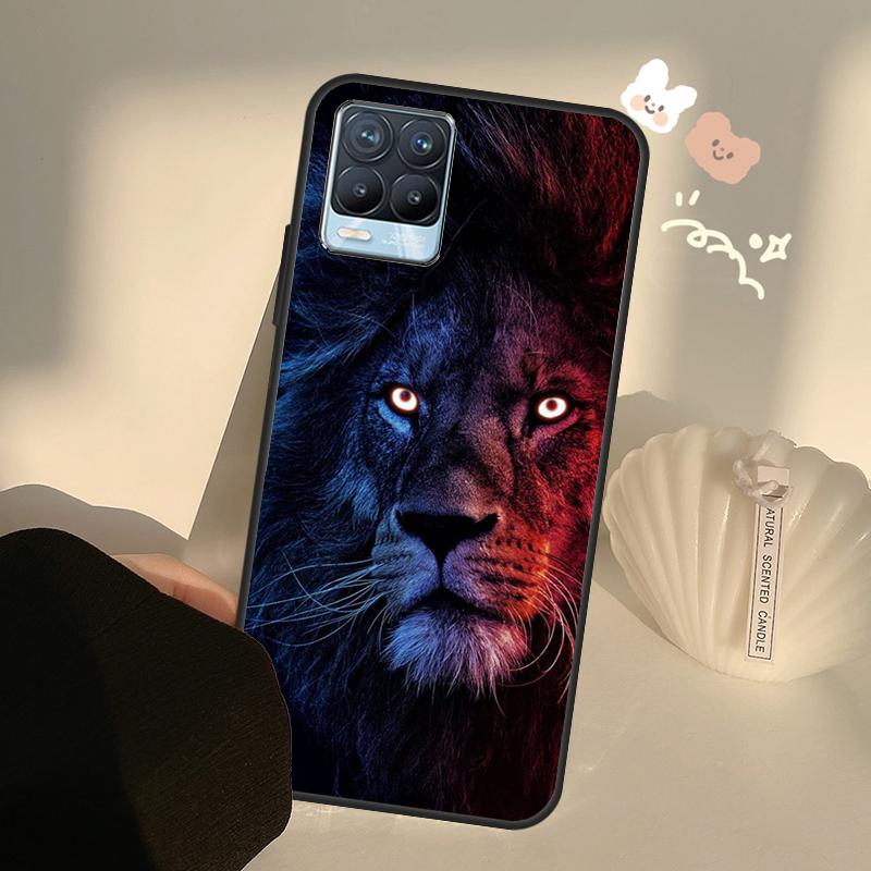 Чехол King of jungle Lion для OnePlus 10 9 Pro 8T 9R Nord2 Чехол для Realme GT Neo 2 3 GT Master 8i 9i 8 Pro