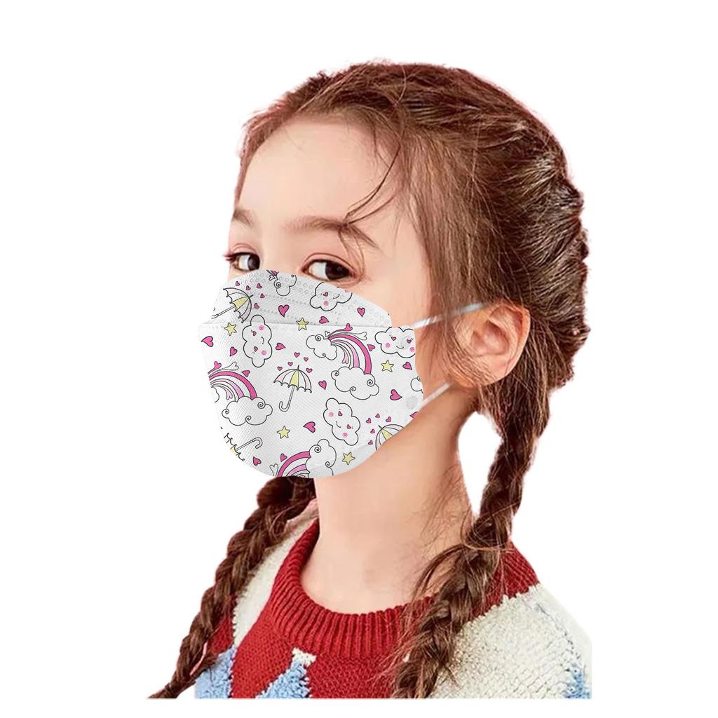 Kids Children's Baby Mask Disposable Face Mask Cartoon Ear Loop Masks