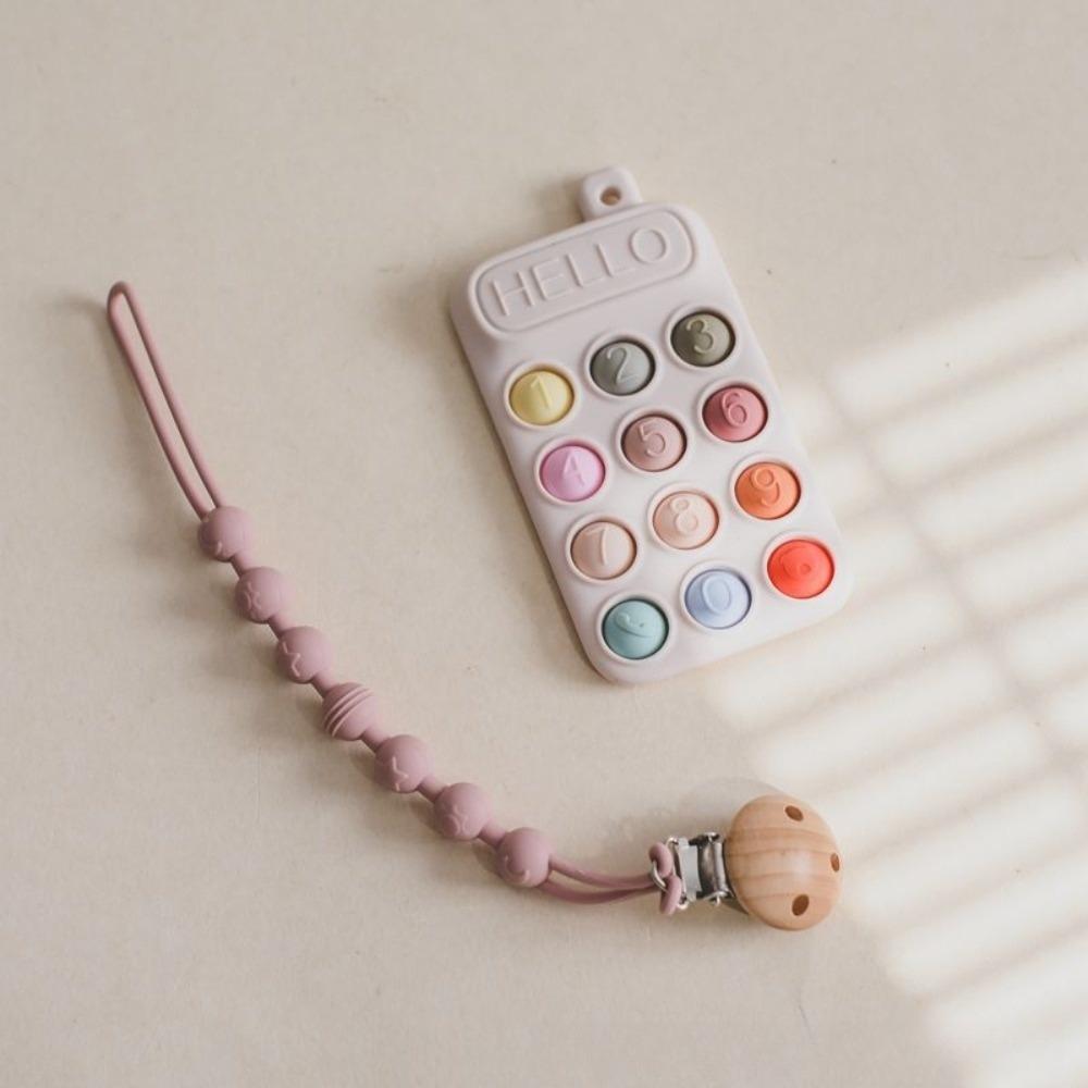 Silicone Baby Teether Toy Simulation Baby Soothing Teether New Sleeping Pacifier Kids Gifts