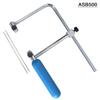 Jewelry Saw Frame U Shaped Saw Adjustable Cutting Tool Frame with 2 Pcs Saw Blades