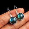 Labradorite Earring, Silver Jewelry, Handmade Earring, Women Earring, 925 Sterling Silver, Natural Gemstone Jewelry
