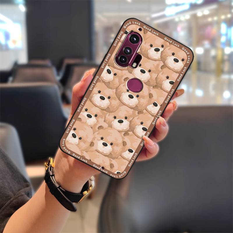 TPU Fashion Design Phone Case For MOTO Edge+/MOTO Edge Plus Dirt-resistant Anti-knock Cartoon Silicone Soft case Cute