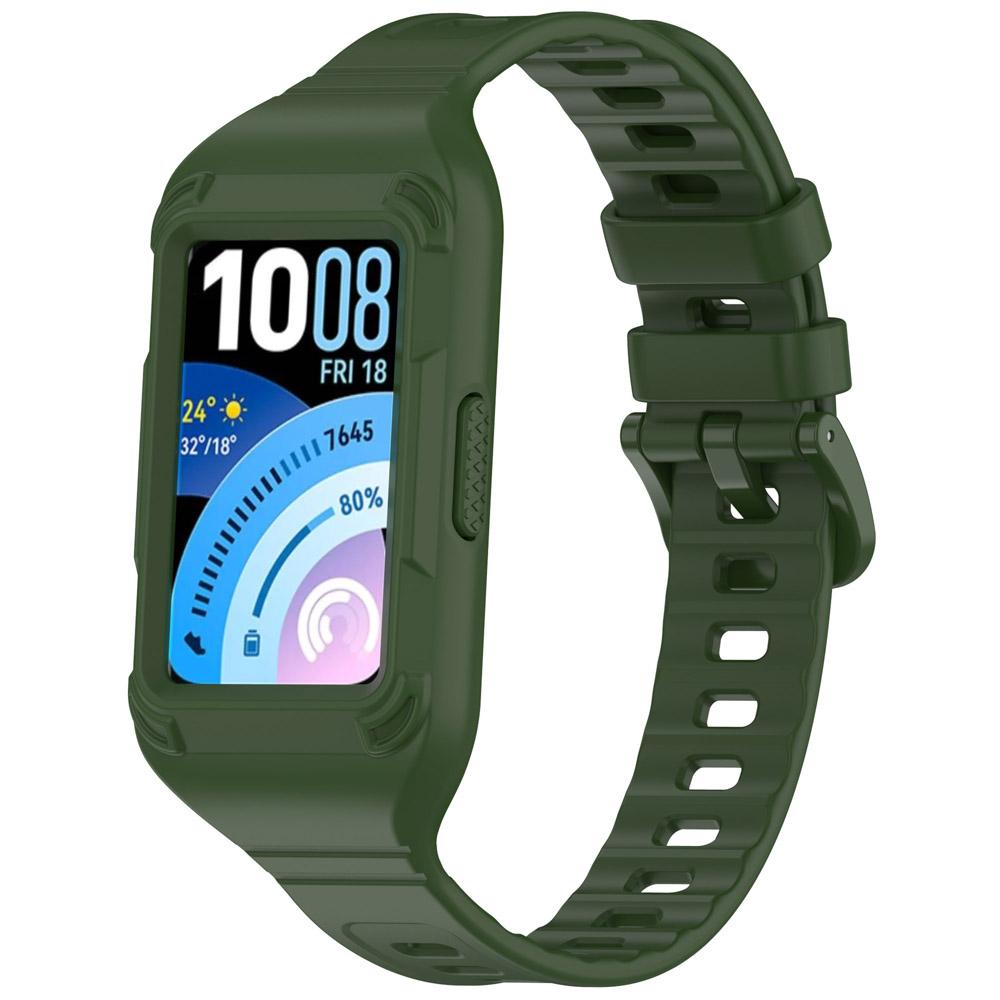 Умные часы Силиконовый ремешок Замена ремешка Для Huawei Band 11 Мягкий силиконовый Защитный чехол Чехол Бампер Для Huawei Band11 Pro Аксессуары для браслета