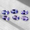 A Quality Natural Oval Cut 4 To 8 MM Size Tanzanite Gemstone, Loose Gemstones, Calibrated Size Tanzanite Gemstone For Making Jewelry