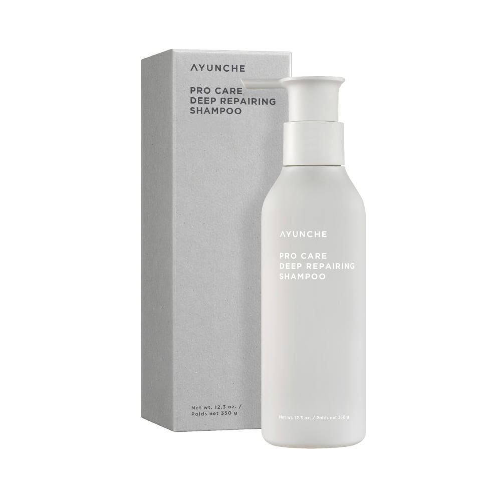 AYUNCHE Pro Care Deep Repairing Shampoo 350g Korean Protein Repair Shampoo for Damaged & Dry Hair