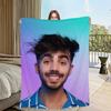 Internet Celebrity F-Fede V-Vigevani Blanket Flannel warm comfort soft plush blanket For Picnic Beds Sofas Homes And Bedrooms