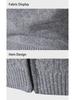 Men's Trendy Knitted Stand-Up Collar Sweater Cardigan - Autumn/Winter Warmth