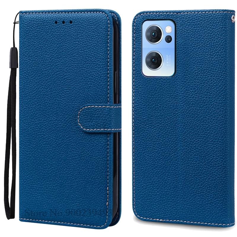 Чехол Reno7 для OPPO Reno 7 4G, мягкий силиконовый чехол-кошелек из кожи, флип-чехол для OPPO Reno 7 5G, чехол для телефона Reno 7 Pro 5G, чехол Funda