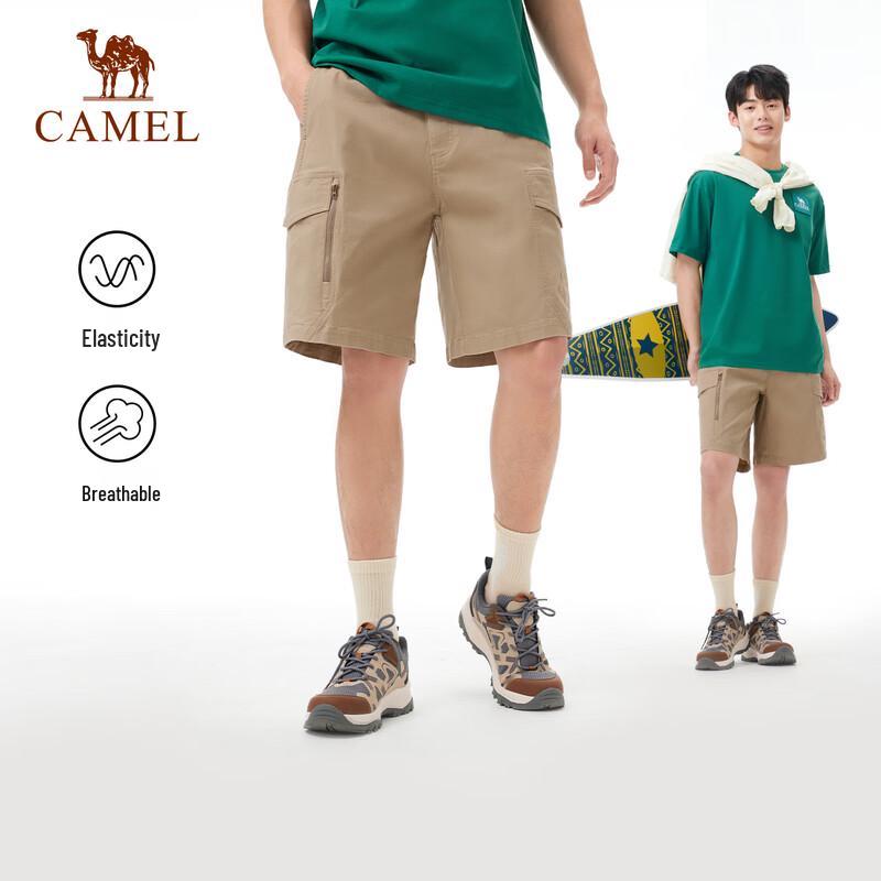 Camel Унисекс Уличные Эластичные Дышащие Шорты Карго