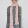 DIAGONAL MOHAIR KNIT MUFFLER (mix2)