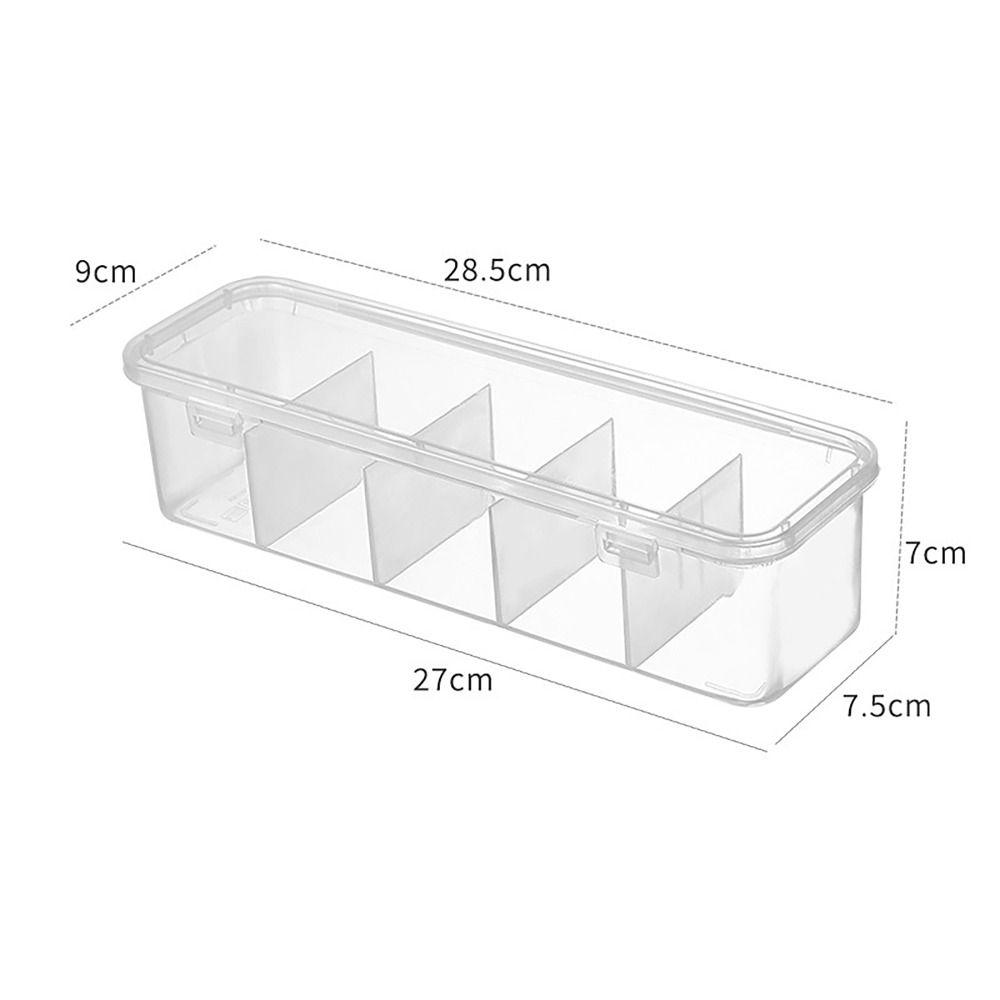 Case Classification Data Cable Organizer Transparent Desktop Organizer  for Office Home