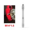 M14x1.5 Шпилька для подвешивания колеса Направляющая для отверстия под шпильку Инструмент для выравнивания Серебристый Для Mercedes BMW