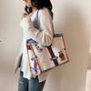 Women Bag New Canvas Casual Tote Bag Casual Animal Prints Soft Open High-Capacity Shoulder Bag Handbag Girls Bag Student
