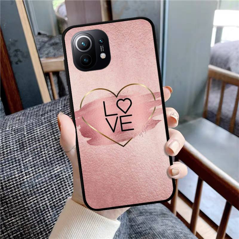 Beautiful Gold Rose Phone Case For Xiaomi Mi Note 10 Pro 8 Lite 9 Se 10T 6X 6 5X 5 F1 Mix 2S Max 2 3 Cover