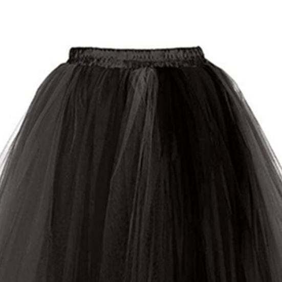 Женская красочная газовая юбка с эластичной резинкой на талии, юбка-пачка цвета радуги с ленточным краем, многослойная сетчатая юбка