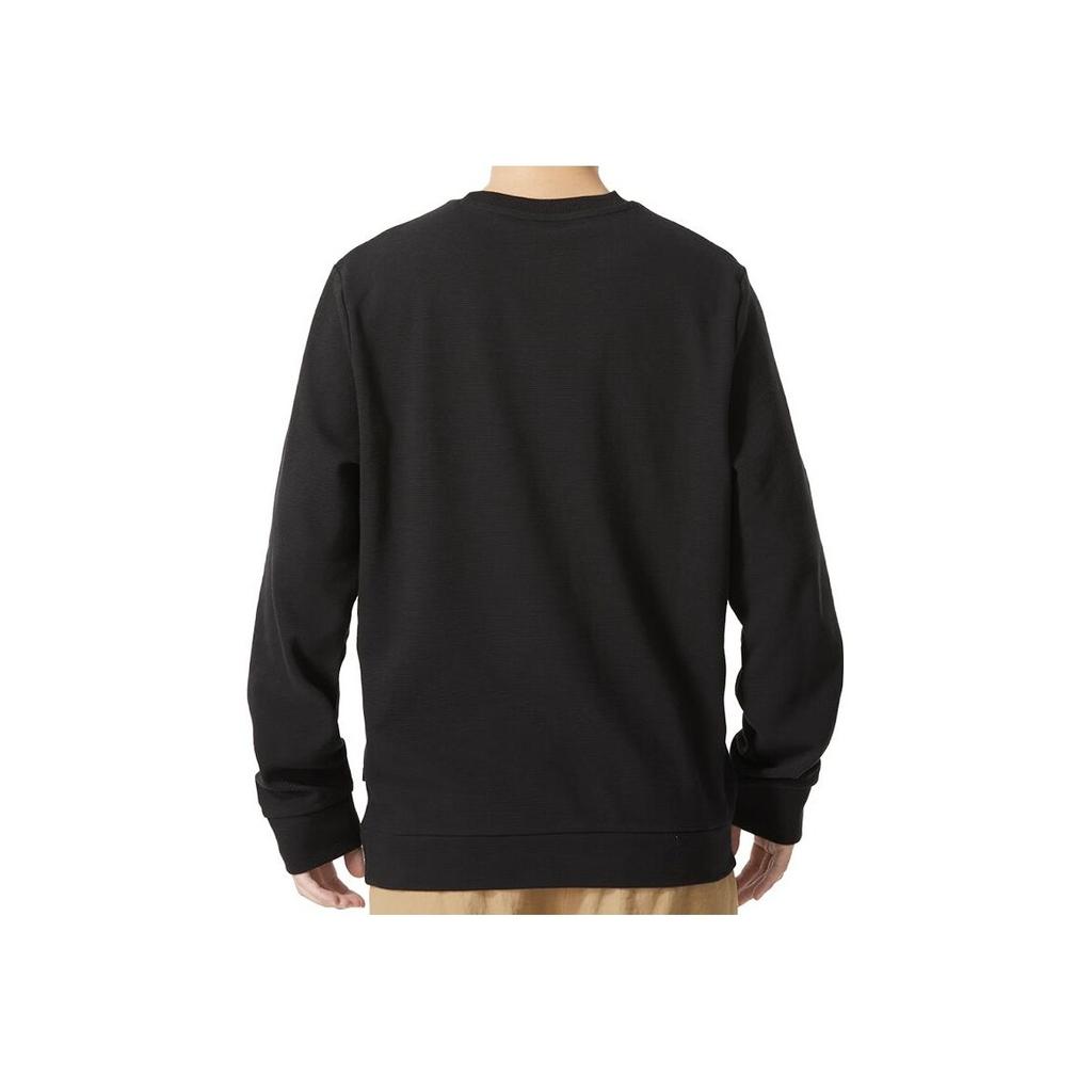 Puma С принтом логотипа Спорт Бег Повседневный круглый вырез толстовка Мужская толстовка Черный 678438-01