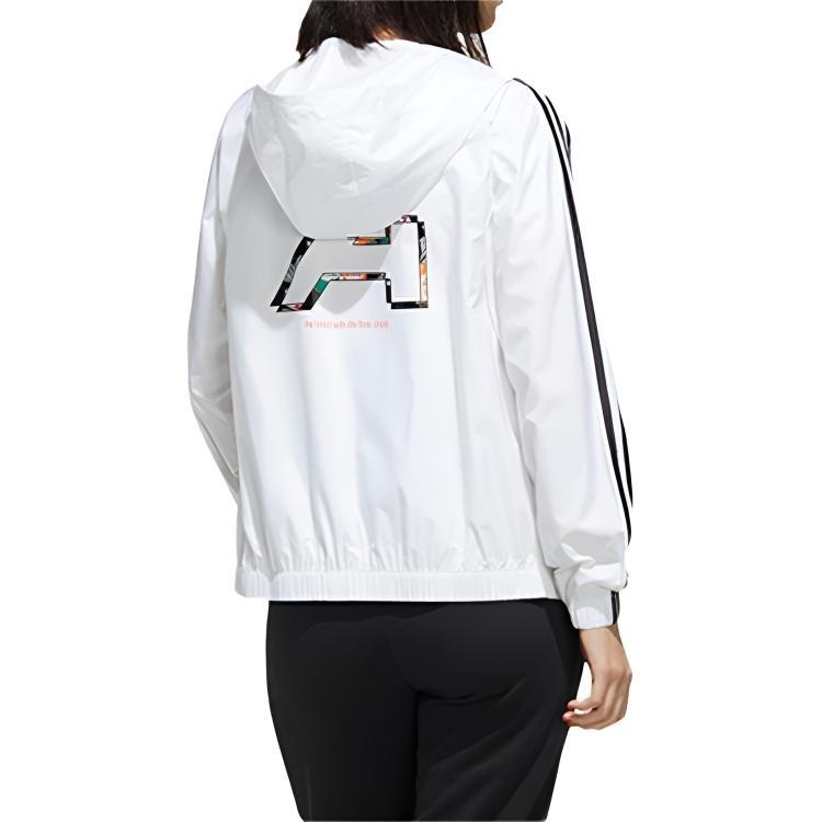 (WMNS) adidas neo Faves Wb Jacket White Women's FP7321