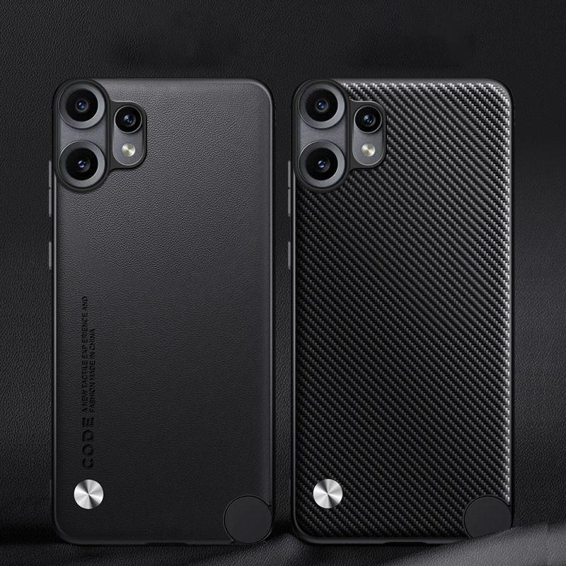 Чехол из ПУ кожи для Nothing CMF Phone 2 Pro Задняя крышка Силиконовый Чехол для телефона с полной защитой камеры Для CMF Phone 1 2Pro Coque