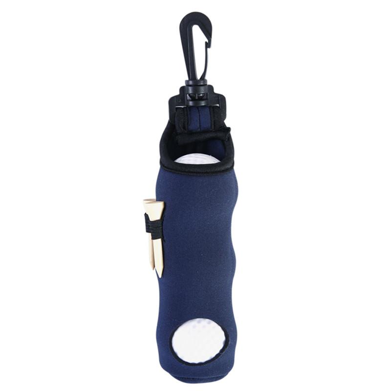 Portable Golf Small Waist Packing Bag 3 Balls + 3 Tee Small Accessory Bag