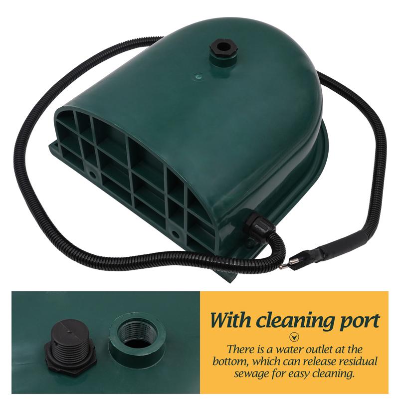 220 В Электрический Подогрев Поилка-Чаша Поплавковый Водопой для Лошадей Коз Собак Поилка Принадлежности Овцы Собаки Домашние животные Крупный рогатый скот поилка