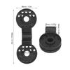 100pcs Black/White/Red Shade Cloth Clips Locking Grips Sun Shade Fasteners Plastic Clips  Shade Net
