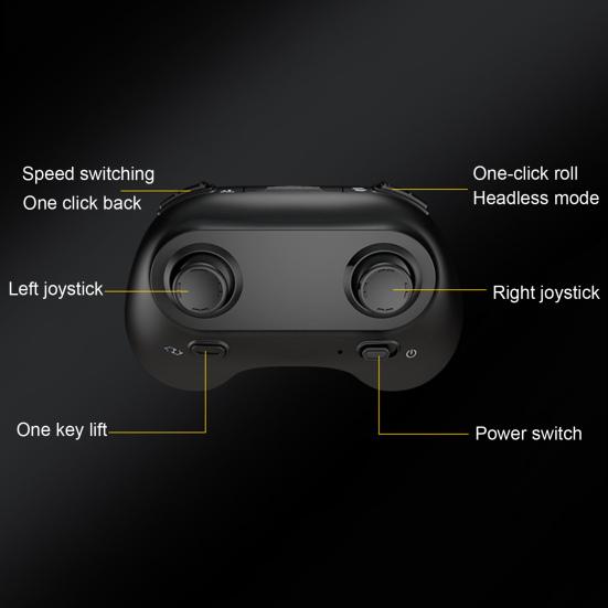 Kids Mini Drone Remote Control Colorful LED Quadcopter 360° Flip Children Shockproof