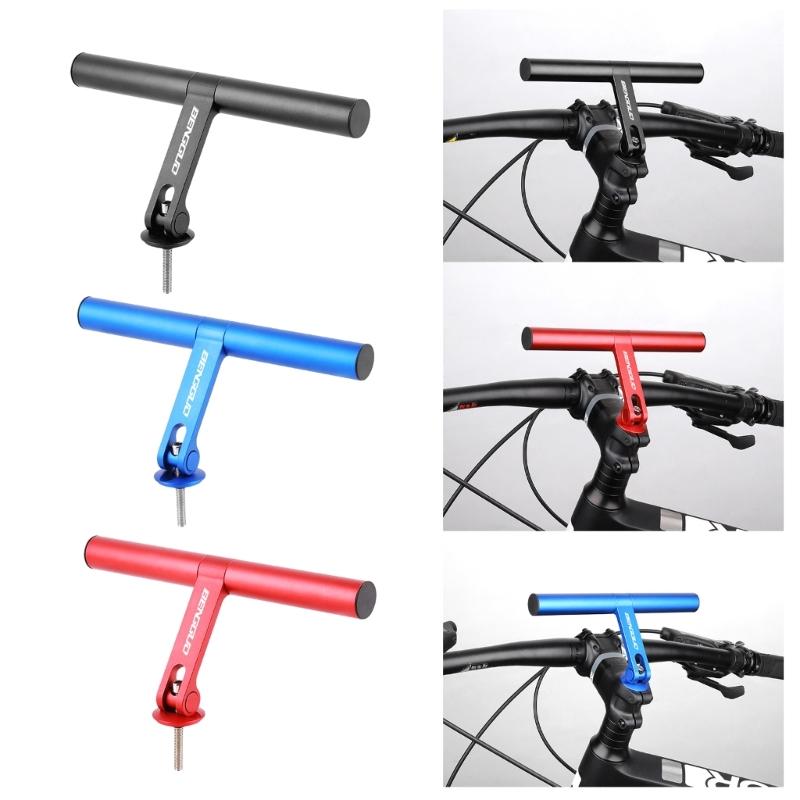 Удлинитель руля Легкий двойной зажим-кронштейн для руля велосипеда