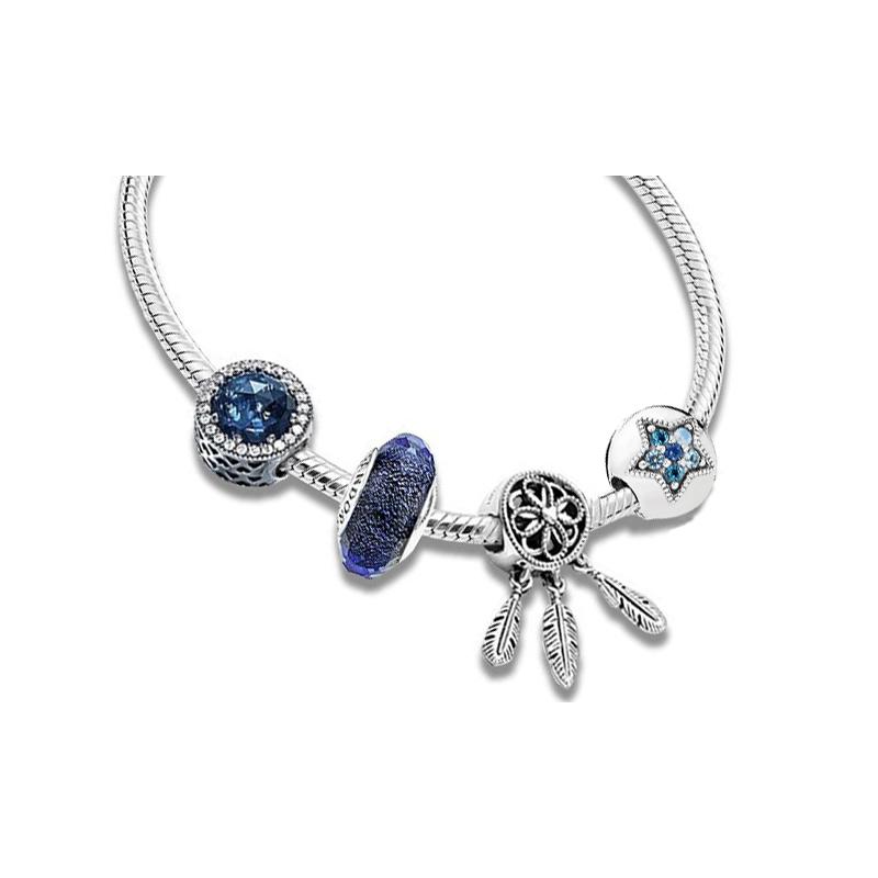Pandora Holy Dream Catcher Bright Star 925 Silver Bracelet Women's SL-2