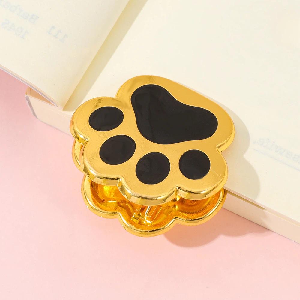 Creative Cat Paw Clip Cute Book Page Marking Clip Bill Note Storage Clip Office School Supplies