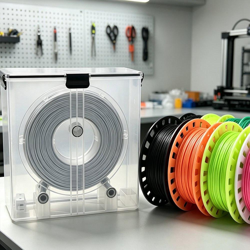 Sealed 3D Printing Filament Dry Box Dustproof Filament Storage Box Filament Dryer Box Storage