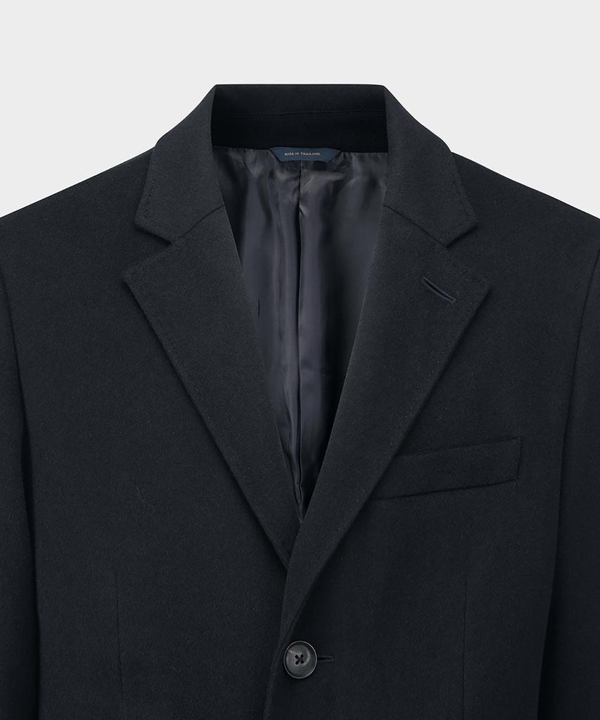 Brooks Brothers 1818 Storm System Top Coat (Navy) (Bbcsmm5002Qef)