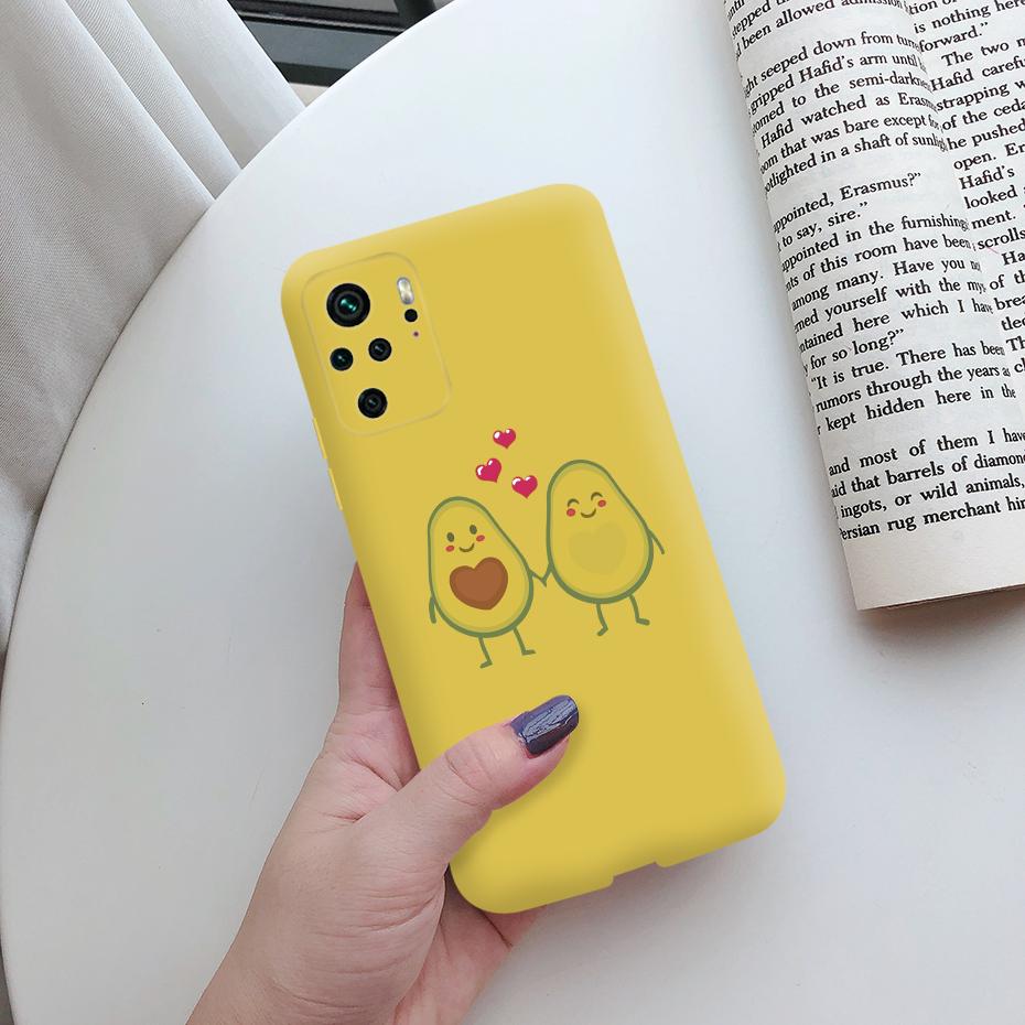 For Xiaomi Redmi Note 10 Phone Case TPU Soft Silicon Cute Pattern Back Cover for Xiomi Xiaomi Redmi Note 10 note10 Pro 10s Cases