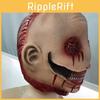 Mask Halloween Haunted With Blood And Sharp Teeth For Ghostly Costume Play