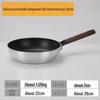 Глубокая сковорода PuPan с антипригарным покрытием и деревянной ручкой