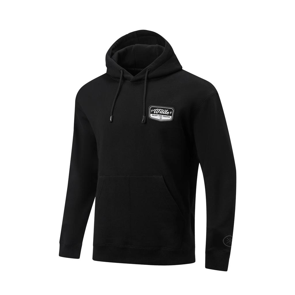 Мужская толстовка с капюшоном Li Ning Wade Series с принтом на спине Мужская толстовка AWDW589-1